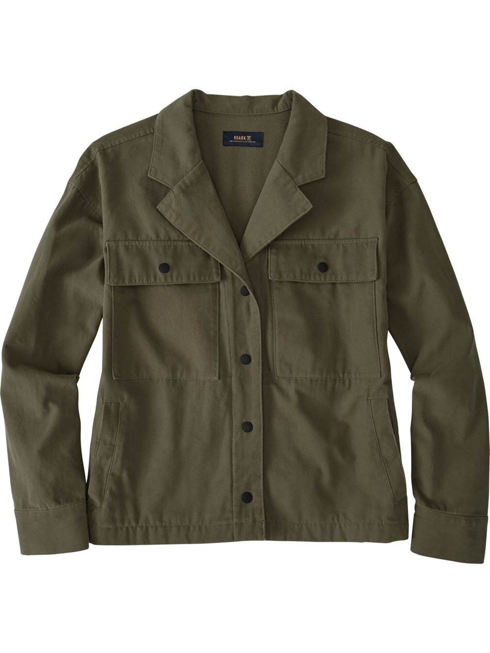 Roark Olive Green Utility Jacket for Women - Daisy Cargo